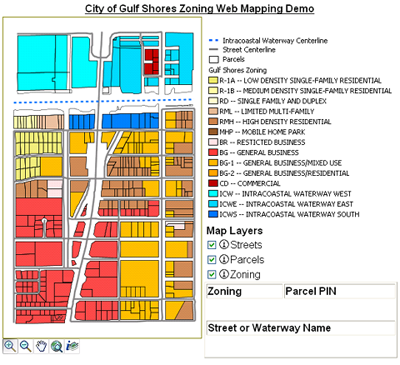 GS Zoning Demo Screen Capture